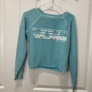 crop crewneck sweatshirt
